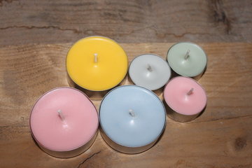 Soja was  Waxinecups maken