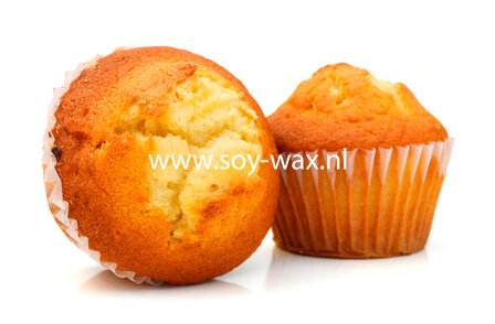 Muffin-met-Vanille-parfum-geurolie-voor-Kaarsen-Melts