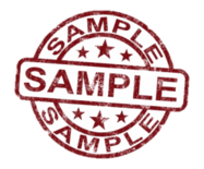 Samples van de geuren