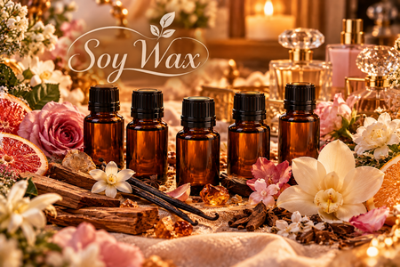 5 Brigitte’s  parfum geurolie voor kaarsen, Melts en u eigen creatie's