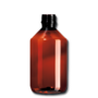 Amber bruine Apothekers flessen 1 Liter PET (Veral Amber)