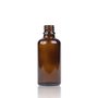Amber kleurige glazen flesjes met druppeldop